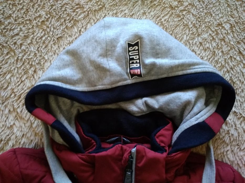 Куртка KIKO для мальчика с 2 капюшонами