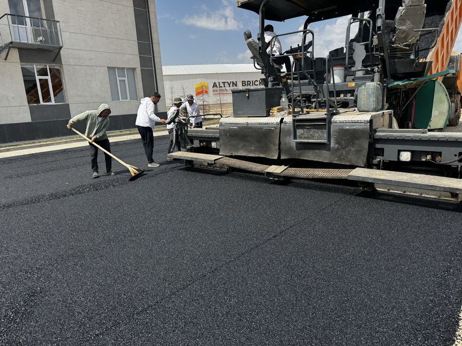 Укладка асфальта