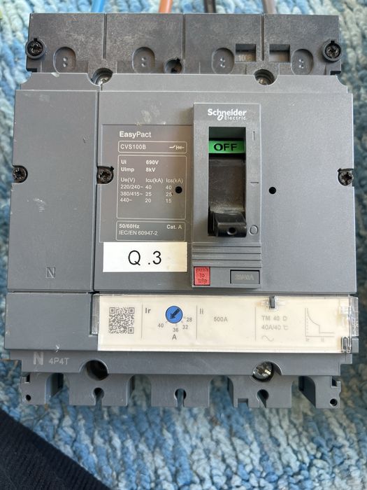 Intrerupator automat industrial