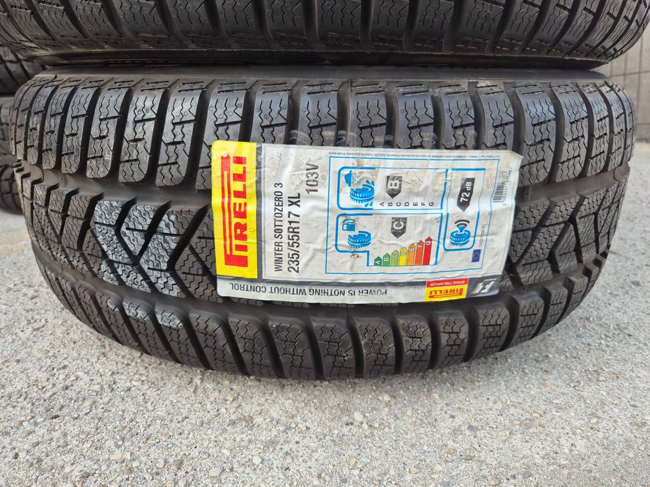 4 Anvelope M+S IARNA - 235/55/17 - PIRELLI Scorpion Winter - NOU - DOT 2019 !