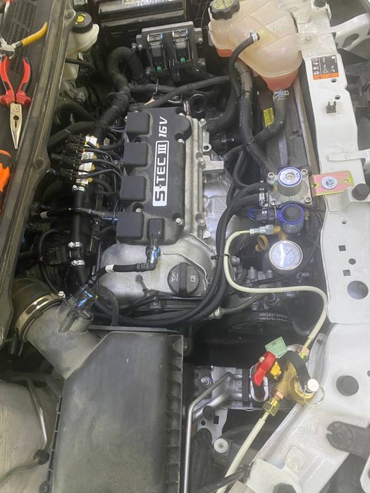 Установка газ балон метан