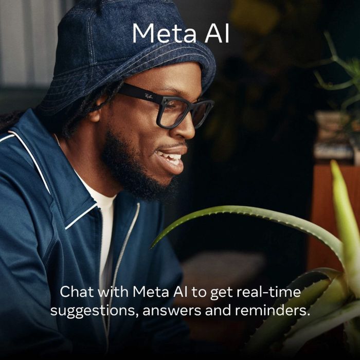 NEW Ray Ban Meta Gradient Graphite Polarized