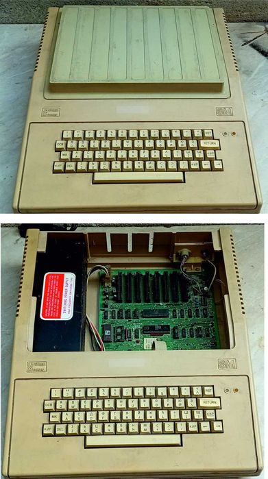 Български компютър Правец 8М от 1987 г. - работещ.