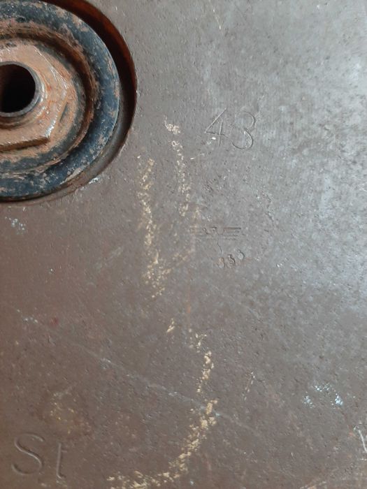 Оригинална Баухаус настолна лампа GECOS (Gebrüder Cosack), 1943 г.