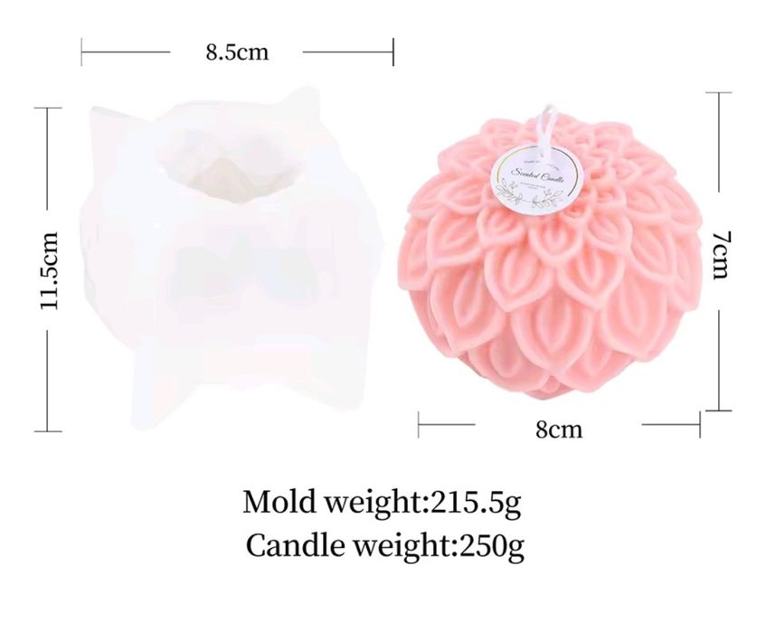 Valentine's Day set 6 matrite lumanari