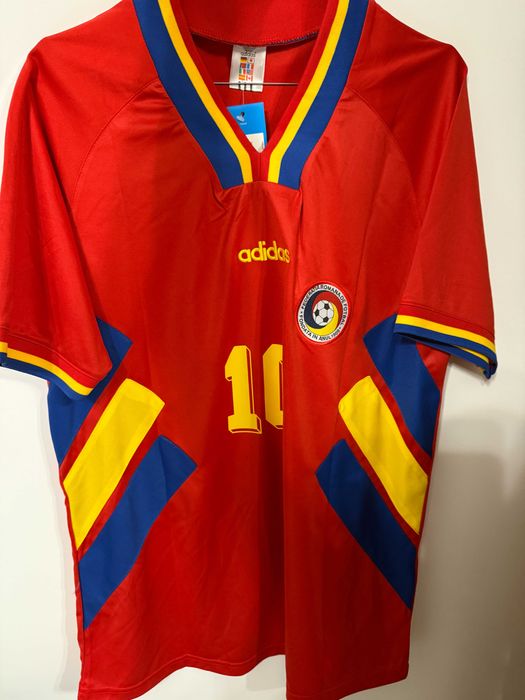 Tricou Hagi Romania 94 cupa mondiala 1994 fotbal retro