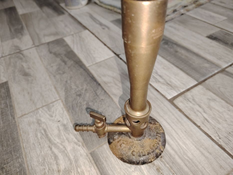 Lampa bunsen bronz masiv