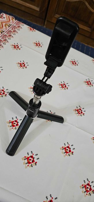 Selfie Stick bat telescopic cu telecomanda