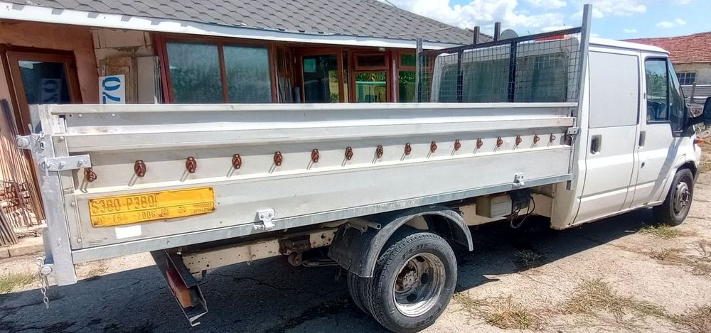 Ford Transit 2.4tdci, 6+1 места, самосвал, регистриран!