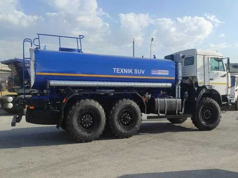 Водовоз для технической воды КАМАZ + Лизинга хам берилади