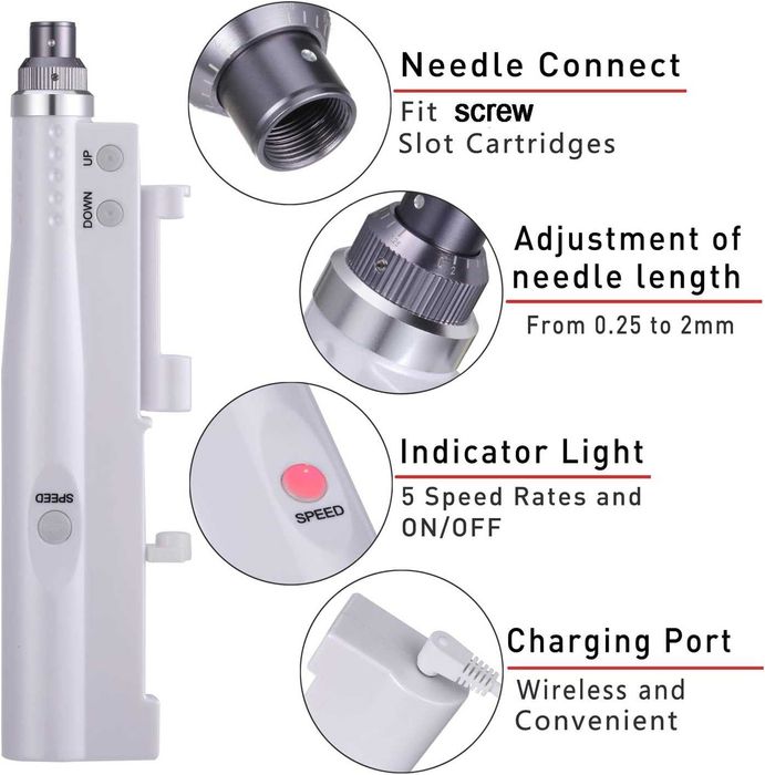 Професионален дерма пен за иглотерапия BOWKA