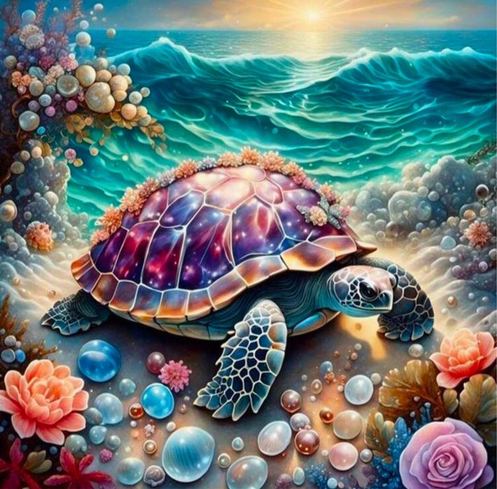 Приказни картини от диаманти.Направи си сам.