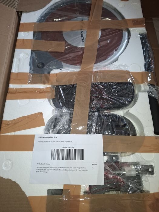 Aparat de vâslit magnetic profesional pentru acasă MERACH – NOU, în ambalajul original!