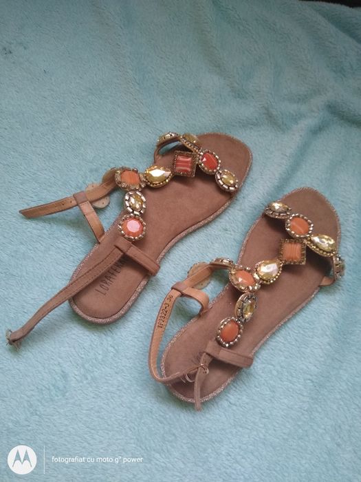 Sandale aurii nr 36