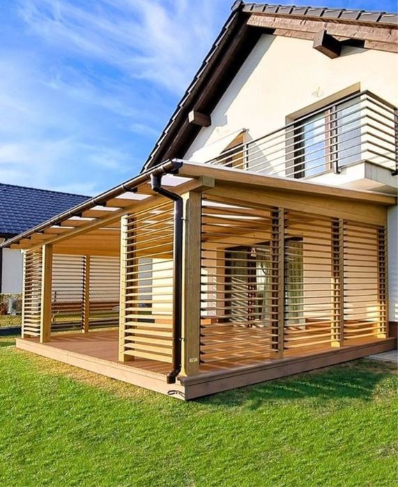 Pergole si foisoare rustice moderne