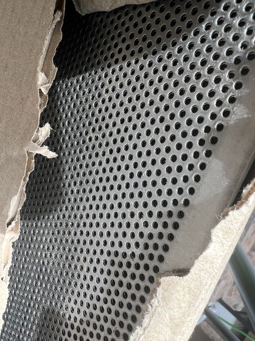 Tabla de inox perforat