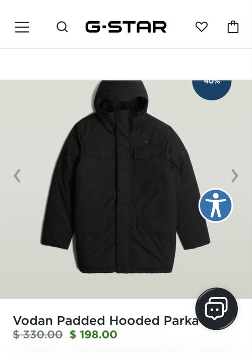 G-STAR RAW - Vodan Padded Hooded Parka