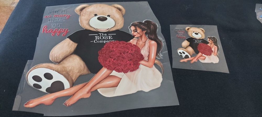 Термотрансферы на ткань, качество супер