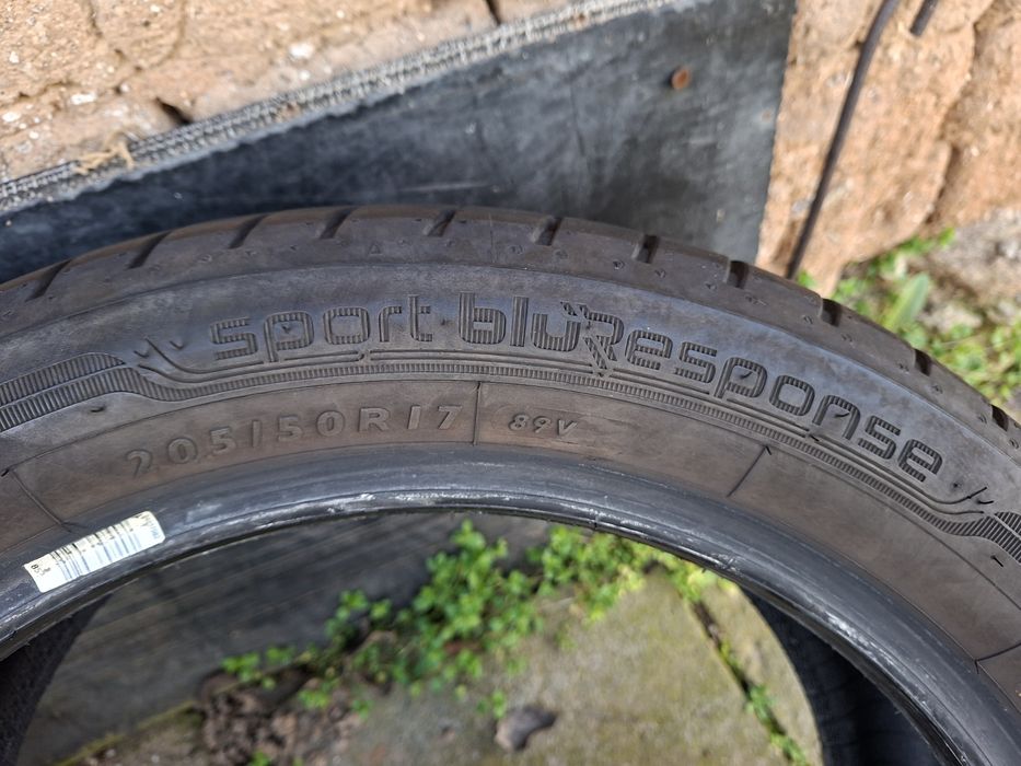 2бр 205/ 50/ 17  дунлоп като нови