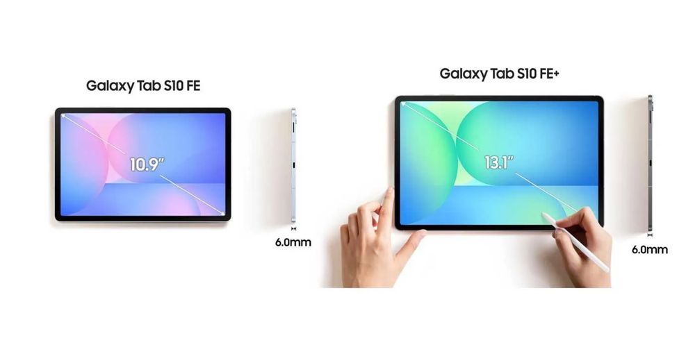 Новый модель Samsung Galaxy Tab S10 Fe and Tab S10 Fe Plus • Планшет •