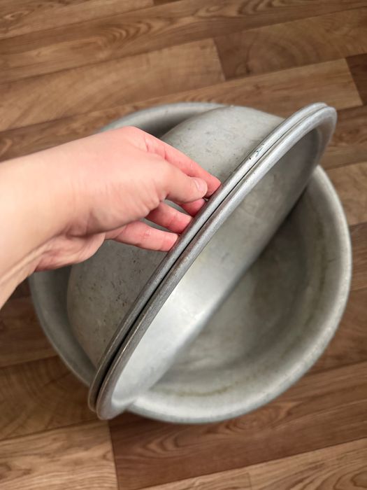 Таз алюминиевый советский