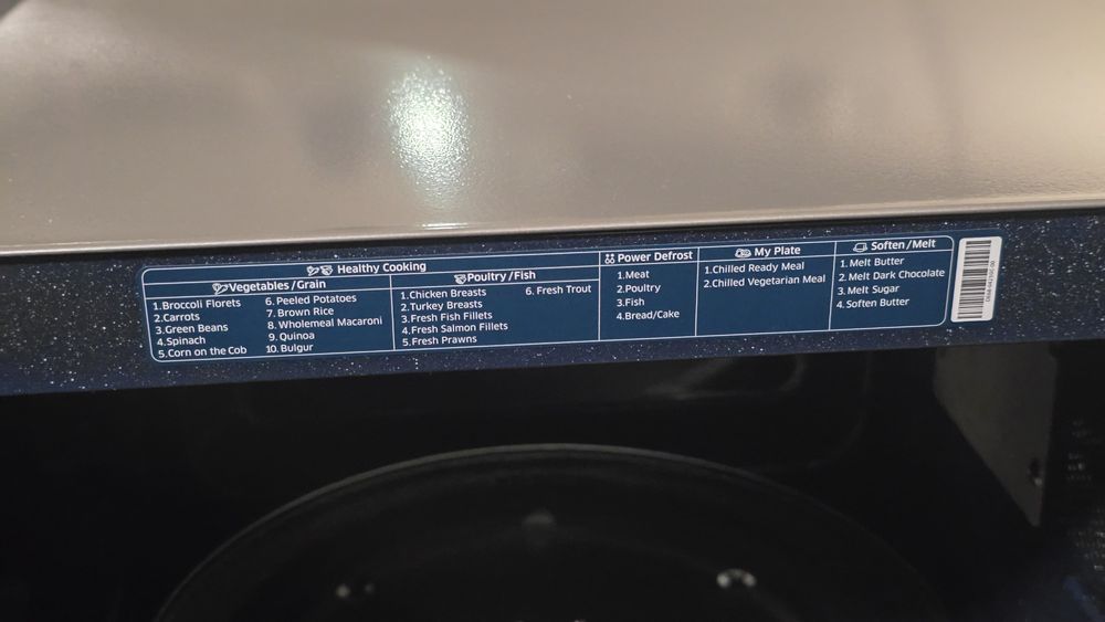 Микровълнова фурна Samsung MS28F303TAS 1000W 28литра