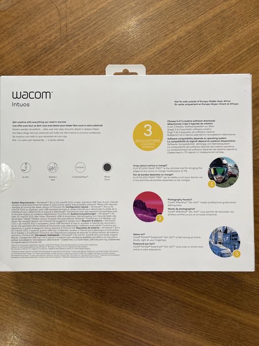 Tableta grafica Wacom Intuos M negru