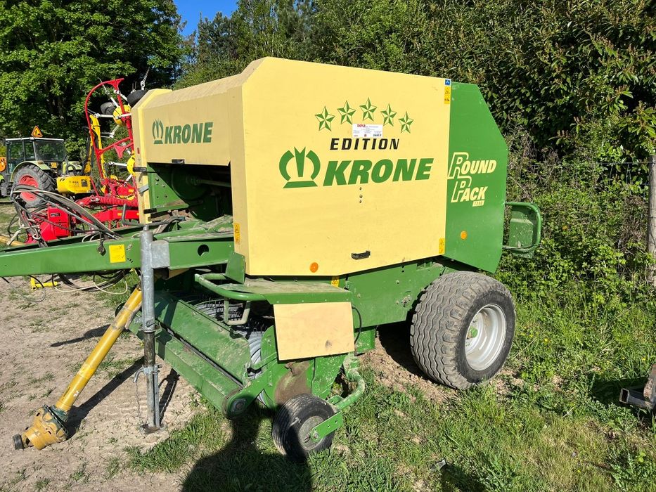 Balotiera presa Krone Round pack 1250 ață plasă