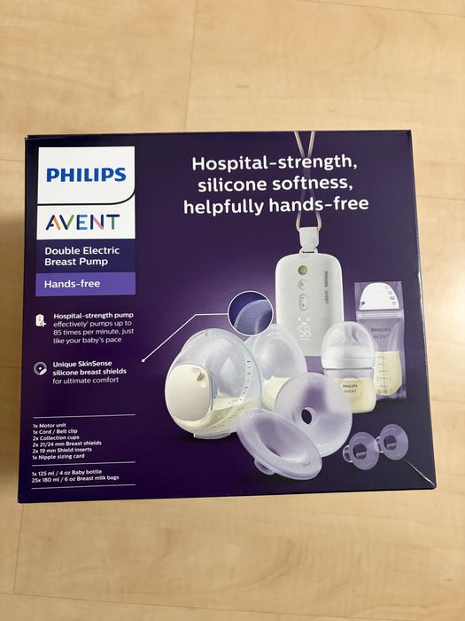 Philips Avent двойна електрическа помпа за кърма