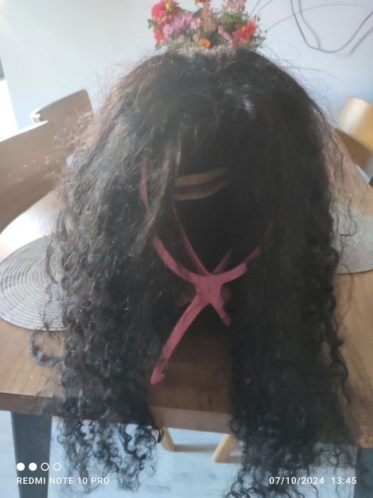 Перука от естествена коса