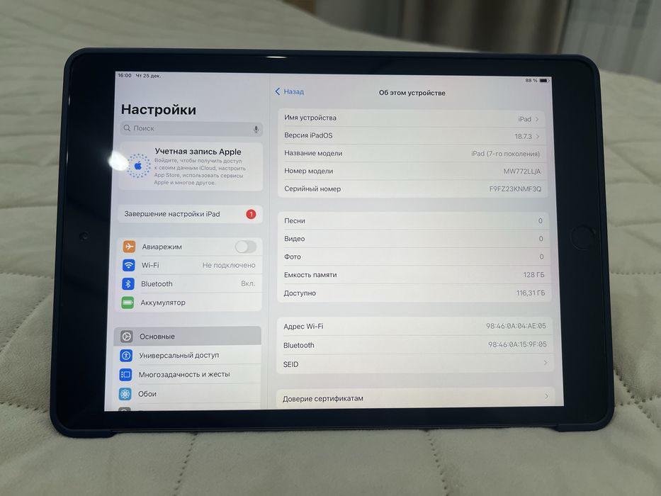 IPad 7th 128 гб 7 поколение