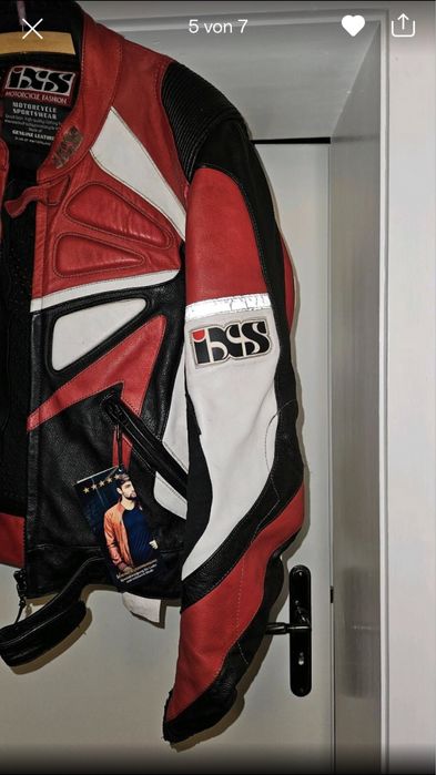 Кожен мото екип / мото гащеризон IXS, размер 50