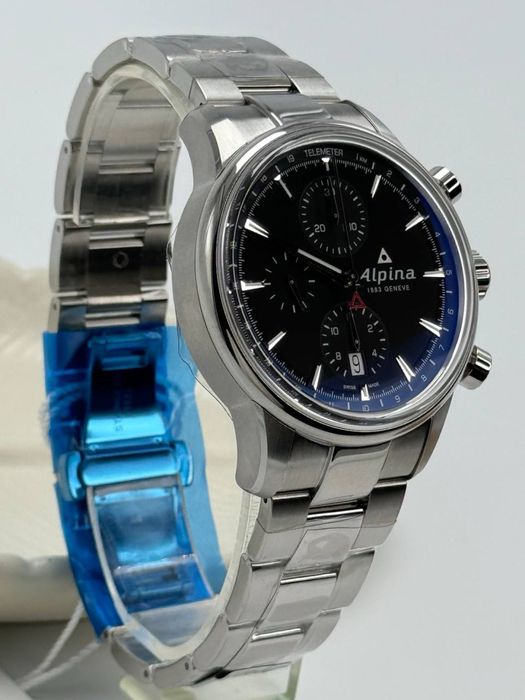 Швейцарские часы фирмы Alpina хронограф