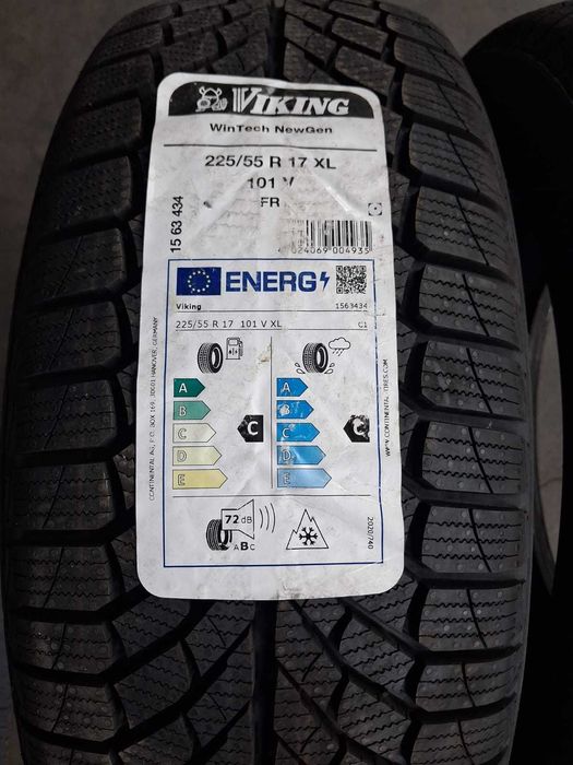 2 anvelope noi 225/55/17 VIKING M+S 2025