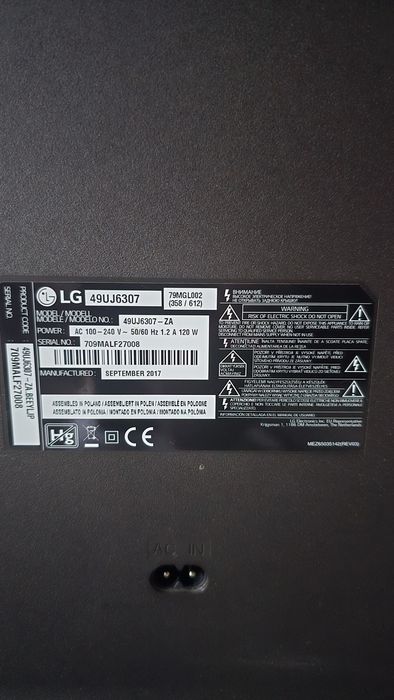 Televizor LG 4K Smart LED 123cm+telecomanda Smart