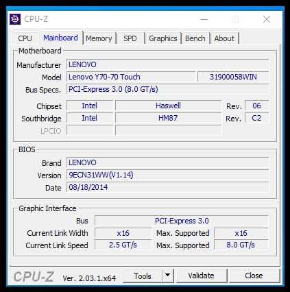Лаптоп Lenovo Y70-70 17.3  Touch  Intel®  i7-4710HQ 16gb  GTX860M 4gb