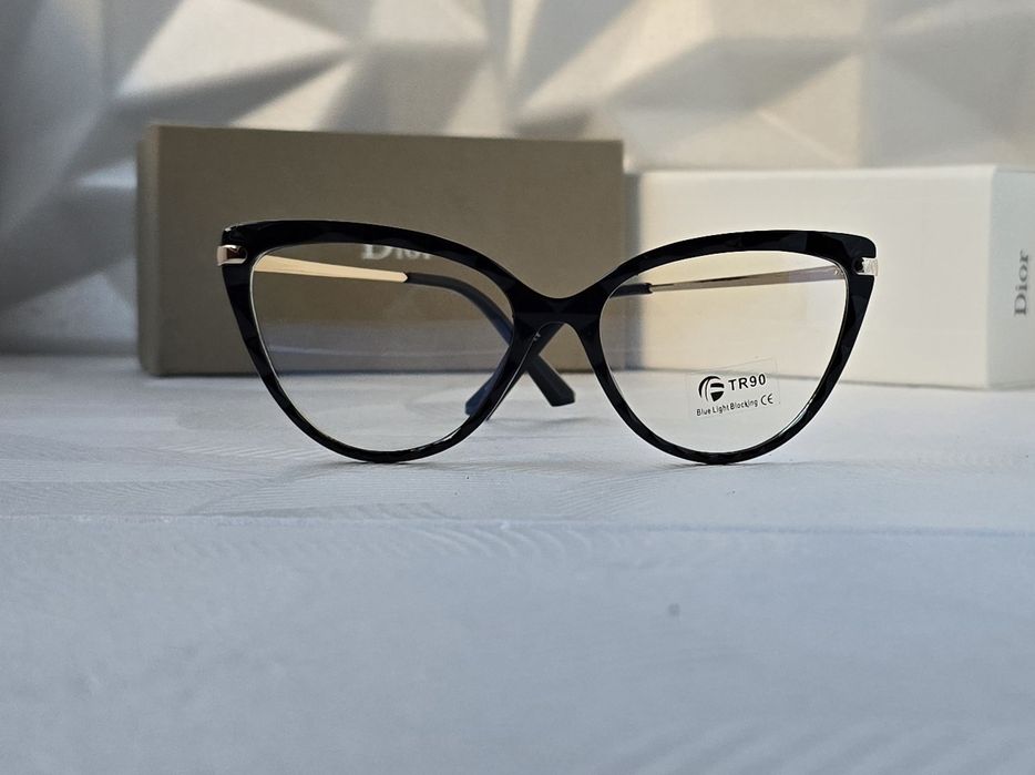 Диоптрични рамки Очила за компютър прозрачни слънчеви очила