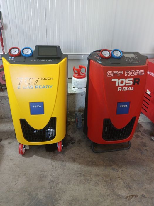 Incarcare cu  freon R134a și 1234yf