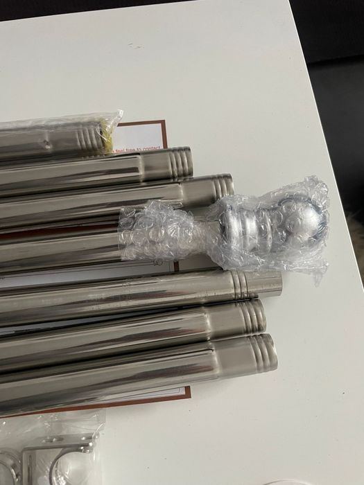 Bara de perdea extensibila 76-228cm