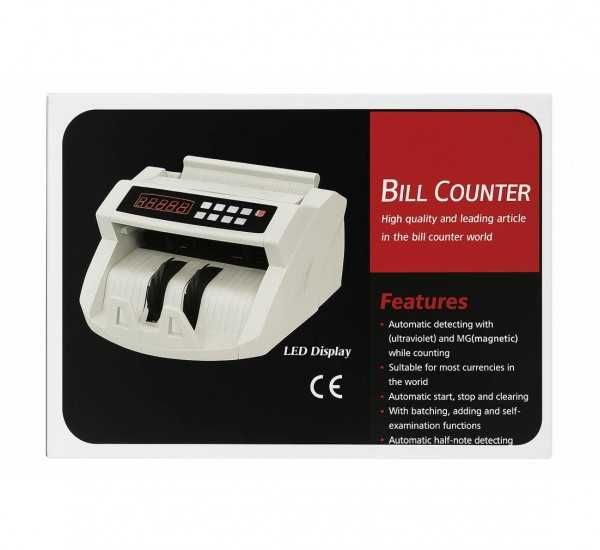 Машина за броене на банкноти, брояч на пари, UV проверка, 1000бр/мин