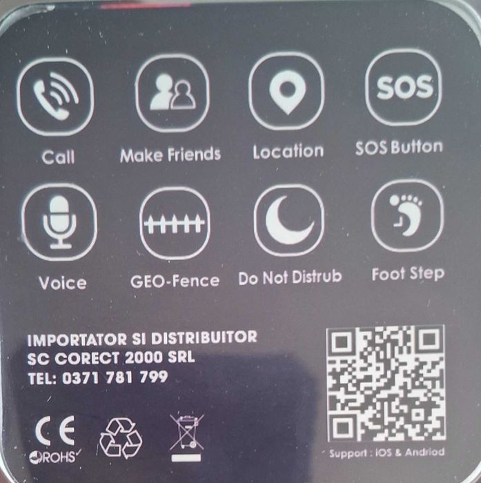 Ceas copil cu sim si gps