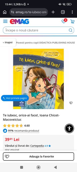 Carti Împreună și  Te iubesc, Orice-ai Face! - Ioana Chicet-Macoveiciuc