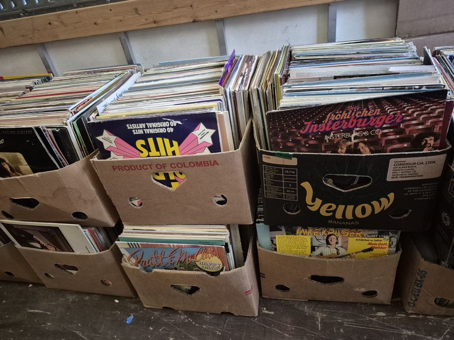 Vând Lot 500lp Discuri Vinil cu muzica usoara pentru pick Up