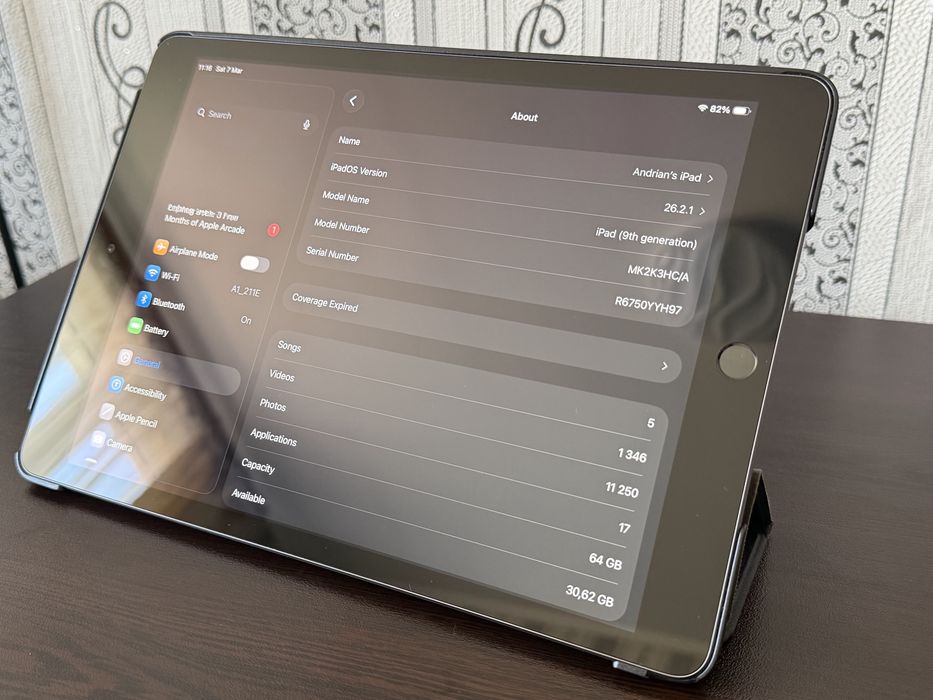 iPad 9th Generation 64GB – Отлично състояние