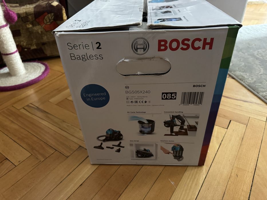 Прахосмукачка Bosch  Серия 2 без торбичка