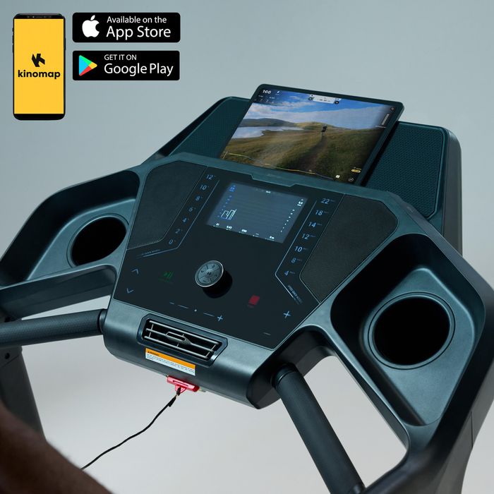 Bandă de alergat pliabilă 22km/h - produs resigilat Decathlon