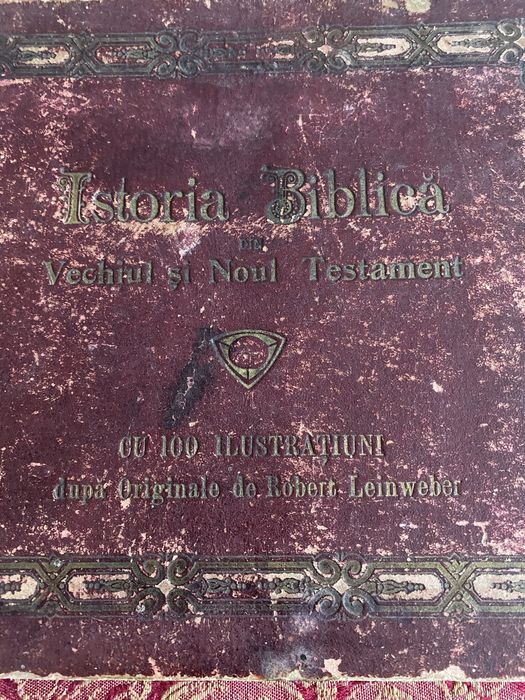 Istoria Biblica carte foarte veche