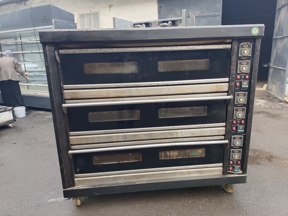 Савдо маркази учун холодильник ва печ