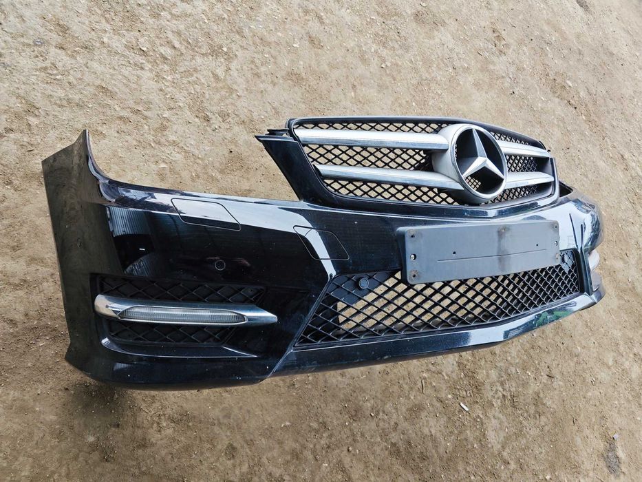 ТОП! Предна броня AMG Facelift Mercedes W204 C Class Coupe Седан Комби