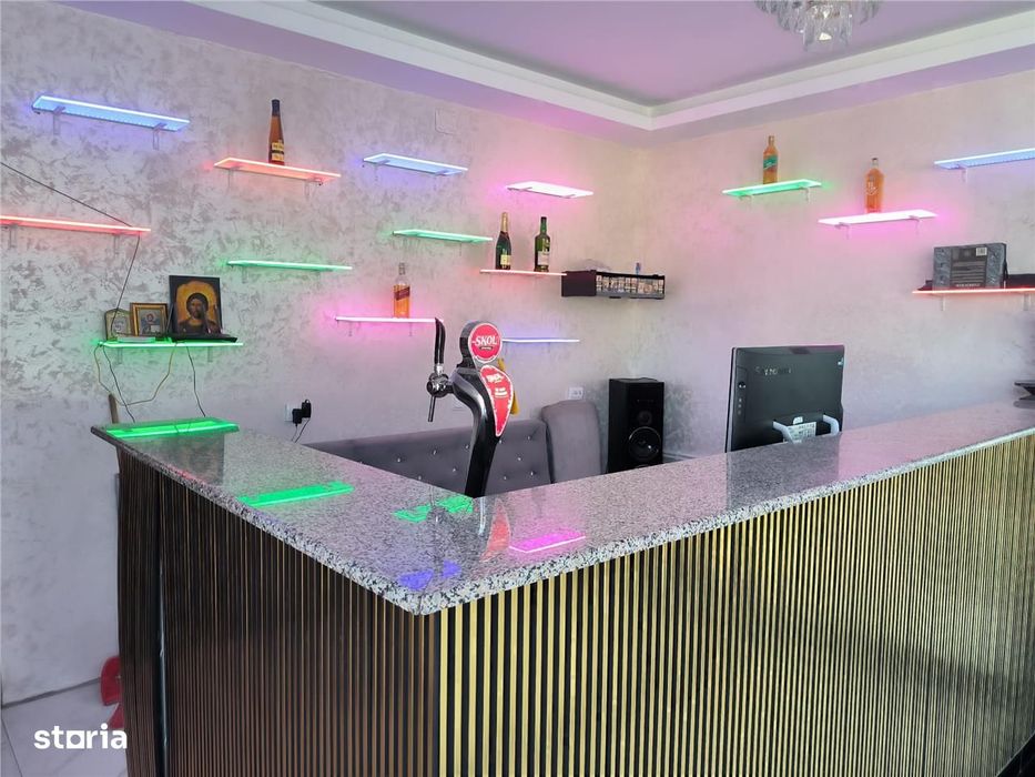 Afacere La Cheie – Cafenea & Bar + Spalatorie Auto Self-Service,Clejan